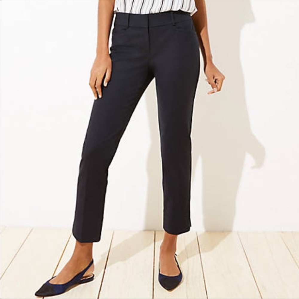 2 pairs Loft marissa fit ankle pants